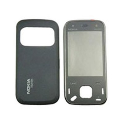 Front & Back Panel For Nokia N86 8MP - Black