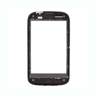 Front Cover For HTC Desire C A320E Black