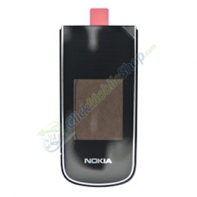 Front Cover For Nokia 3710 fold - Black