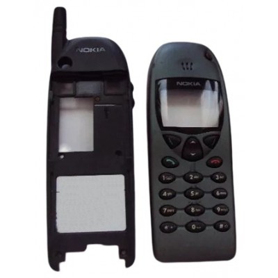 Front Back Panel For Nokia 6110 Black - Maxbhi Com