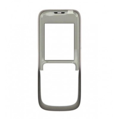 Front Cover For Nokia 2630 Silver - Maxbhi Com