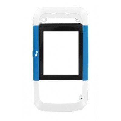 Front Cover For Nokia 5200 Dark Blue - Maxbhi Com