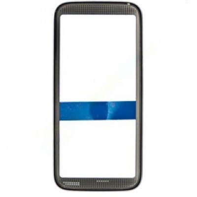 Front Cover For Nokia 5530 Xpressmusic Black With Grey - Maxbhi Com
