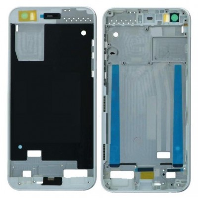 Lcd Frame Middle Chassis For Asus Zenfone 4 Ze554kl White By - Maxbhi Com
