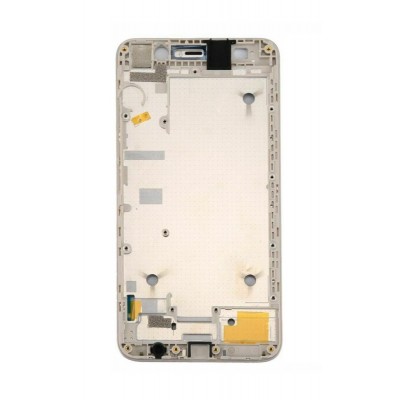 Lcd Frame Middle Chassis For Huawei Y6 Gold By - Maxbhi Com