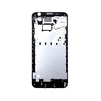 Lcd Frame Middle Chassis For Samsung Galaxy J3 Emerge Black By - Maxbhi Com