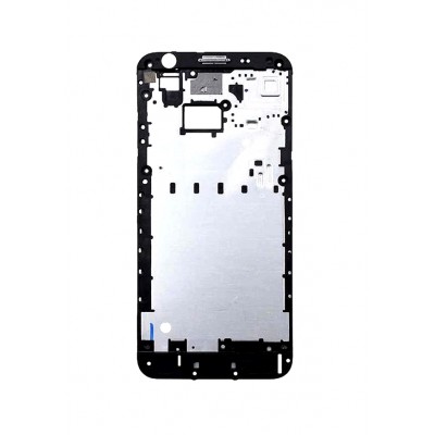 Lcd Frame Middle Chassis For Samsung Galaxy J3 Emerge Silver By - Maxbhi Com