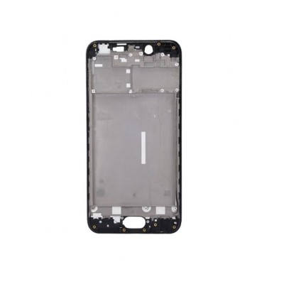 Lcd Frame Middle Chassis For Vivo Y67 Black By - Maxbhi Com
