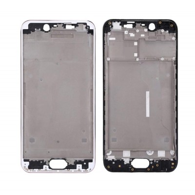 Lcd Frame Middle Chassis For Vivo Y67 Gold By - Maxbhi Com