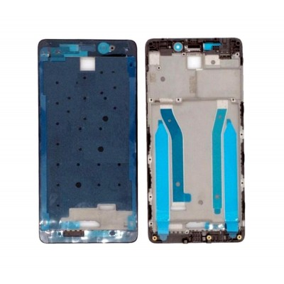 Lcd Frame Middle Chassis For Xiaomi Redmi 4 Prime Grey By - Maxbhi Com