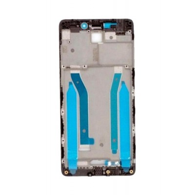 Lcd Frame Middle Chassis For Xiaomi Redmi 4 Prime Grey By - Maxbhi Com