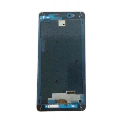 Lcd Frame Middle Chassis For Xiaomi Redmi 4 Prime Silver By - Maxbhi Com