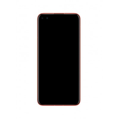 Lcd Frame Middle Chassis For Huawei Nova 6 5g Red By - Maxbhi Com