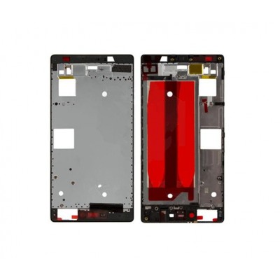 Lcd Frame Middle Chassis For Huawei P8 Black By - Maxbhi Com