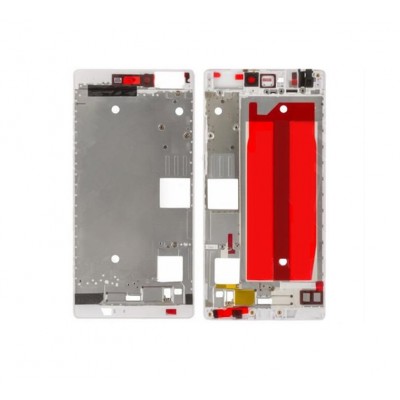 Lcd Frame Middle Chassis For Huawei P8 White By - Maxbhi Com