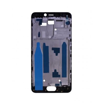 Lcd Frame Middle Chassis For Meizu M5 Note Black By - Maxbhi Com