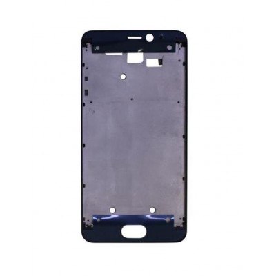 Lcd Frame Middle Chassis For Meizu M5 Note Black By - Maxbhi Com