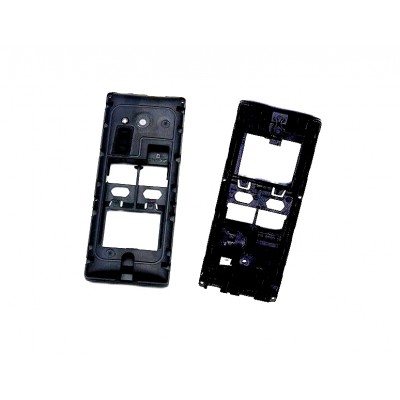 Lcd Frame Middle Chassis For Nokia 216 Grey By - Maxbhi Com