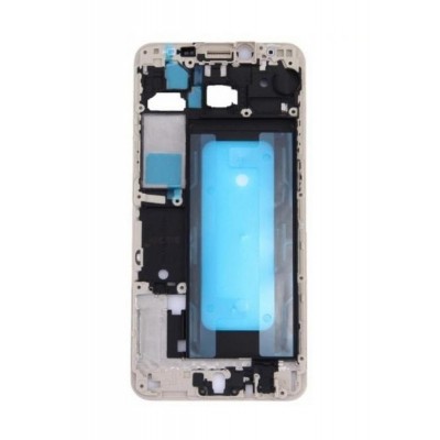 Lcd Frame Middle Chassis For Samsung Galaxy C7 Gold By - Maxbhi Com