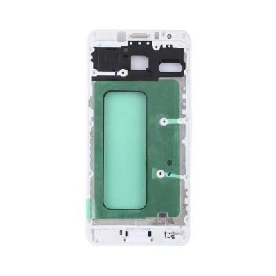 Lcd Frame Middle Chassis For Samsung Galaxy C7 White By - Maxbhi Com