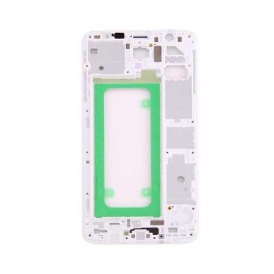 Lcd Frame Middle Chassis For Samsung Galaxy On7 Prime 64gb White By - Maxbhi Com