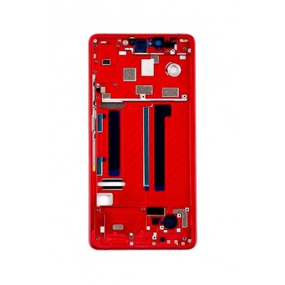 Lcd Frame Middle Chassis For Xiaomi Mi 8 Se Red By - Maxbhi Com