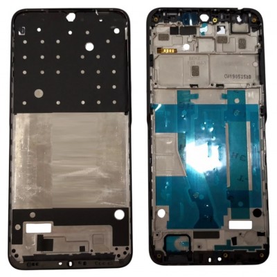 Lcd Frame Middle Chassis For Alcatel 3 2019 White By - Maxbhi Com