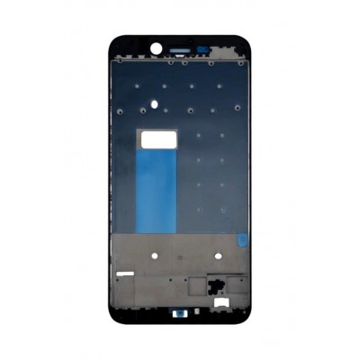Lcd Frame Middle Chassis For Oppo A77 Black By - Maxbhi Com