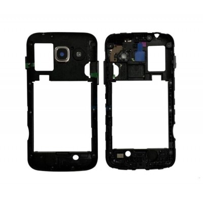 Lcd Frame Middle Chassis For Samsung Galaxy Ace 3 White By - Maxbhi Com