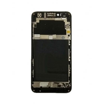 Lcd Frame Middle Chassis For Lenovo Vibe C Black By - Maxbhi Com