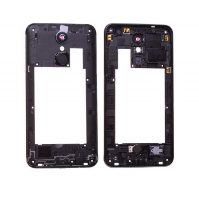 Lcd Frame Middle Chassis For Lg K4 2017 White By - Maxbhi Com