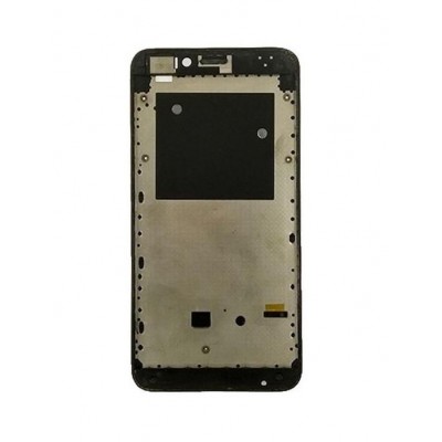 Lcd Frame Middle Chassis For Oppo R9s Black By - Maxbhi Com