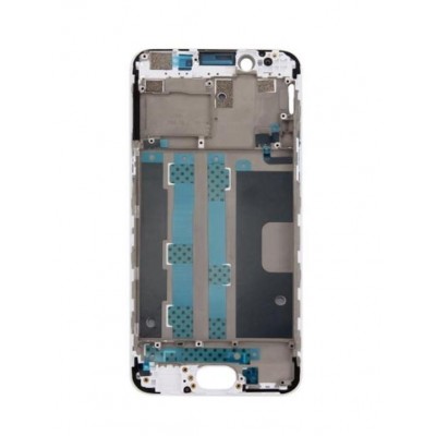 Lcd Frame Middle Chassis For Oppo R9s Gold By - Maxbhi Com