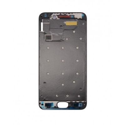 Lcd Frame Middle Chassis For Oppo R9s Red By - Maxbhi Com