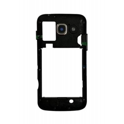 Lcd Frame Middle Chassis For Samsung Galaxy Ace 3 Gts7272 With Dual Sim Red By - Maxbhi Com
