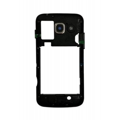 Lcd Frame Middle Chassis For Samsung Galaxy Ace 3 Gts7273t White By - Maxbhi Com