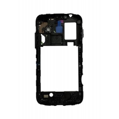 Lcd Frame Middle Chassis For Samsung Galaxy Ace 3 Gts7273t White By - Maxbhi Com