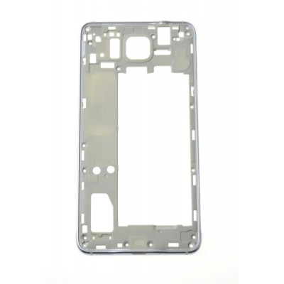 Lcd Frame Middle Chassis For Samsung Galaxy Alpha White By - Maxbhi Com
