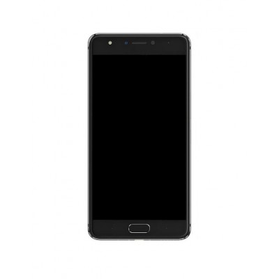 Lcd Frame Middle Chassis For Infinix Note 4 Pro Black By - Maxbhi Com