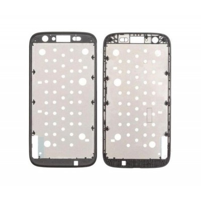 Lcd Frame Middle Chassis For Motorola Moto G Blue By - Maxbhi Com