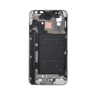Lcd Frame Middle Chassis For Samsung Galaxy Note 3 Neo Lte Plus Smn7505 Black By - Maxbhi Com