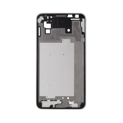 Lcd Frame Middle Chassis For Samsung Galaxy Note 3 Neo Lte Plus Smn7505 Black By - Maxbhi Com