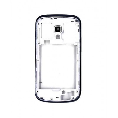 Lcd Frame Middle Chassis For Samsung Galaxy S Duos S7568 Black By - Maxbhi Com