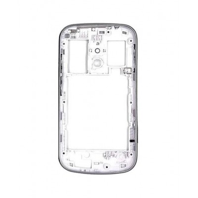 Lcd Frame Middle Chassis For Samsung Galaxy S Duos S7568 Black By - Maxbhi Com