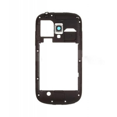 Lcd Frame Middle Chassis For Samsung I8190 Galaxy S3 Mini Grey By - Maxbhi Com