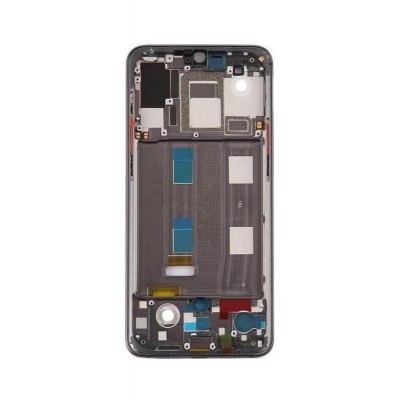 Lcd Frame Middle Chassis For Xiaomi Mi 9 Explorer Black By - Maxbhi Com