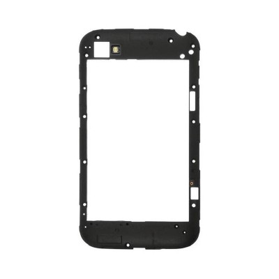 Lcd Frame Middle Chassis For Blackberry Classic Q20 White By - Maxbhi Com