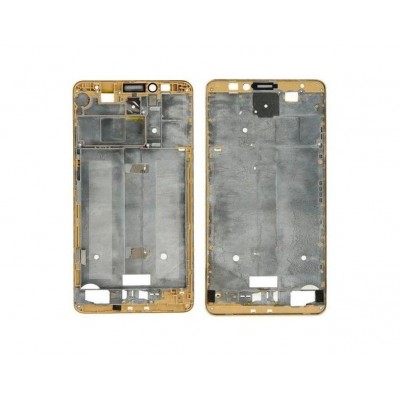 Lcd Frame Middle Chassis For Huawei Ascend Mate7 Gold By - Maxbhi Com