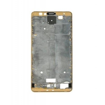 Lcd Frame Middle Chassis For Huawei Ascend Mate7 Gold By - Maxbhi Com