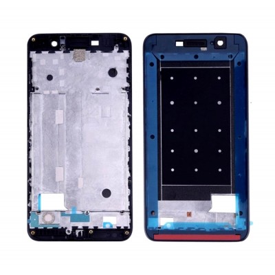 Lcd Frame Middle Chassis For Huawei Y6 Pro Black By - Maxbhi Com